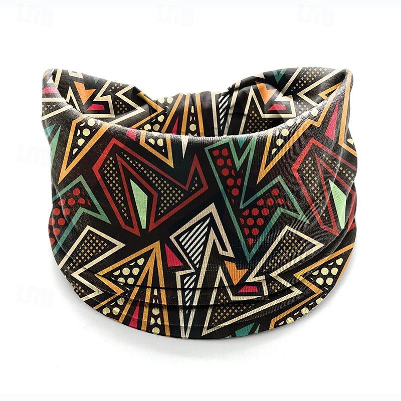 fascia stampata, foulard bohémien, fascia elastica per yoga sportiva da donna, fascia a tesa larga, accessori per capelli alla moda del 2025 a $8.49 –P8