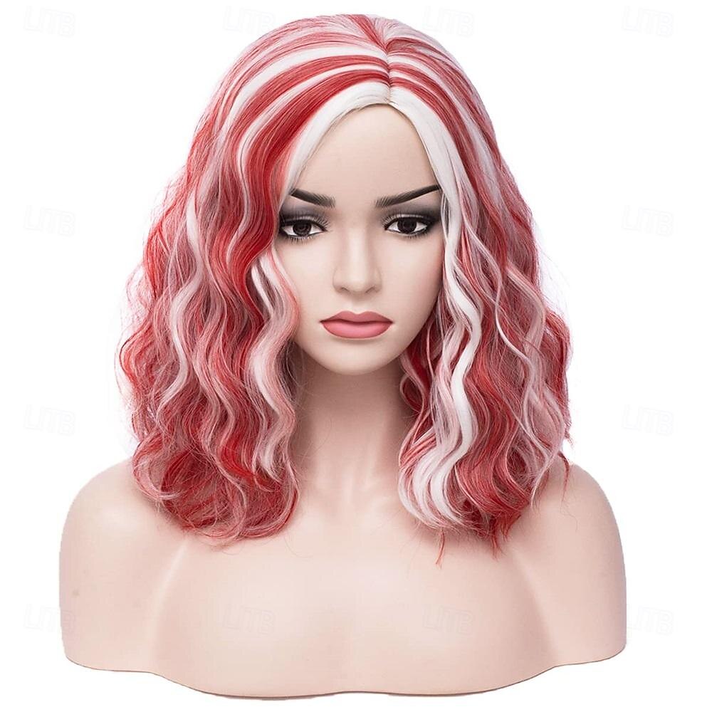 Perruque verte perruque ombragée verte perruque bob verte perruques vertes pour femmes perruques courtes bouclées ondulées vertes perruques synthétiques perruques du jour de la Saint-Patrick de 2025 ? $18.99 –P20