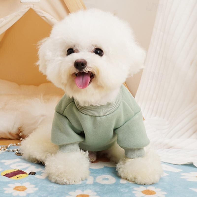 Koirat Kissat College Muoti söpö tyyli Talvi Lämmin Pehmeä Pestävä Mukava ulko- Urheilu Koiran vaatteet for Bichon Frise Villakoira Pomeranian Pienelle lemmikille papillon 2025 - $23.99 –P10