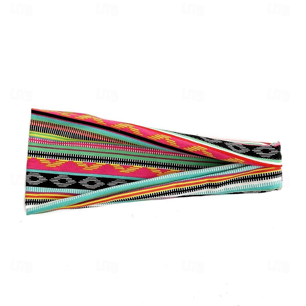 Boho Headbands For Women Fashion Wide Headband Yoga Workout Head Bands Hair Accessories Band 2025 - $4.99 –P20