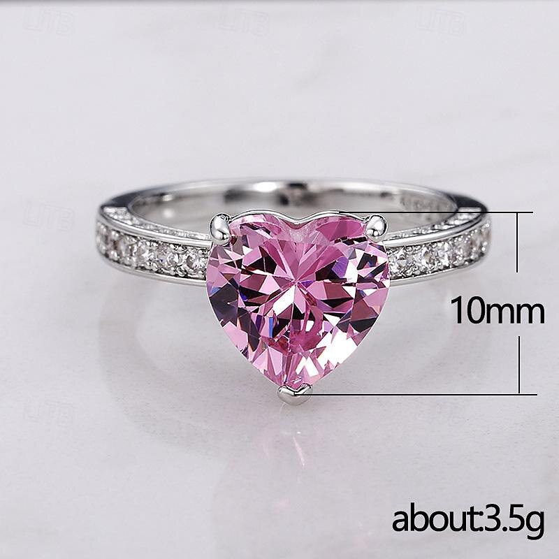 Ring Hochzeit Klassisch Rosa Kupfer Klassisch Geburtssteine Süß 1 Stück Opal 2025 - $11.99 –P5