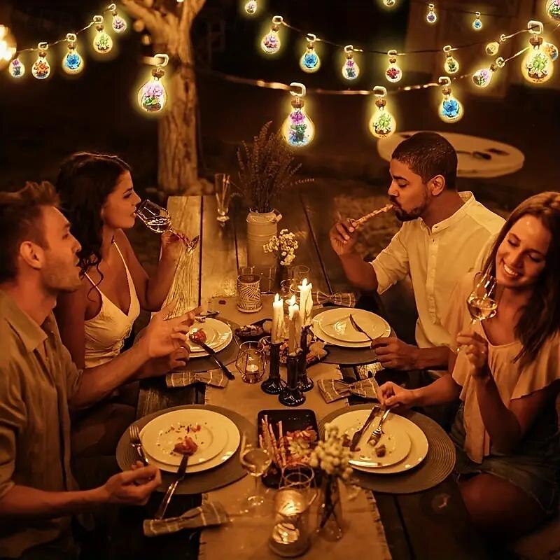 kvinnodagen presenter glödlampa suckulent blomma växt byggstenar suckulent krukväxt byggstenar skrivbordsdekoration present kvinnodag mors dag presenter till flickor mors dag presenter till mamma 2025 - $59.99 –P7