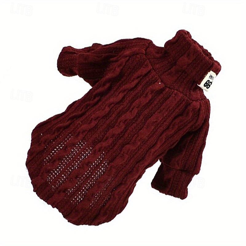 Hund Katt Tröjor Jumper Mode söt stil Vinter Varm Mjuk Tvättbar Bekväm Utomhus Sport Hundkläder for Bichon Frisé Pudel Pommeran valpen eller det lilla husdjuret Fjäril 2025 - $29.99 –P6