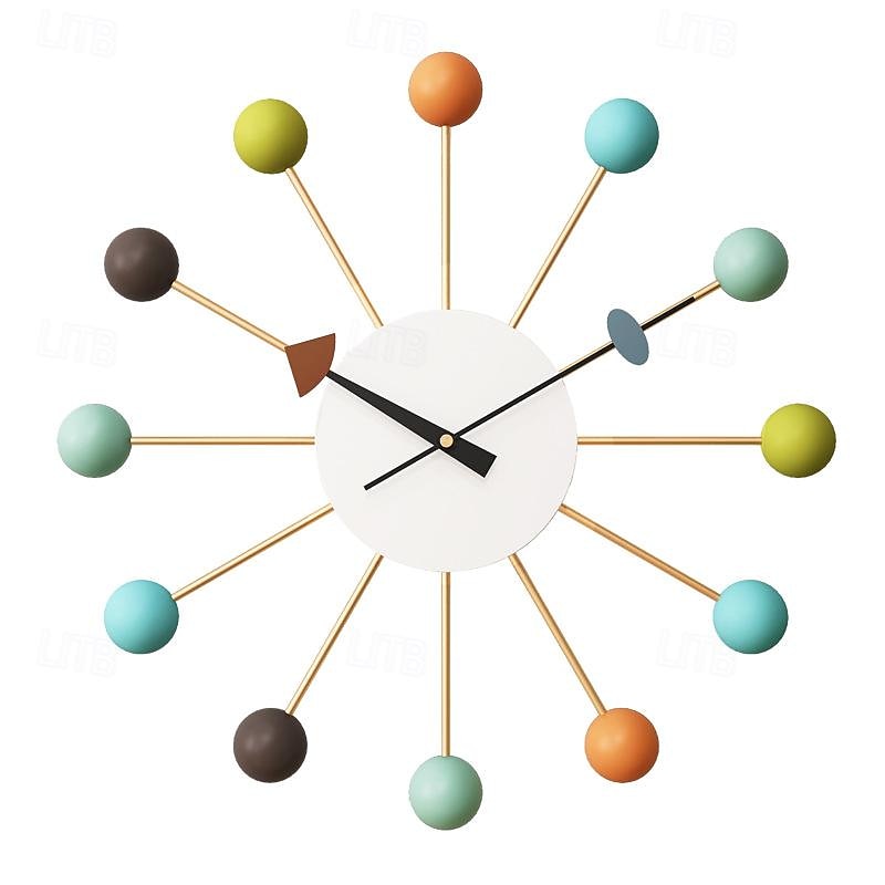 grande orologio da parete in metallo decorativo silenzioso senza ticchettio grandi orologi decorazioni moderne per la casa per soggiorno camera da letto sala da pranzo ufficio del 2025 a $102.99 –P8
