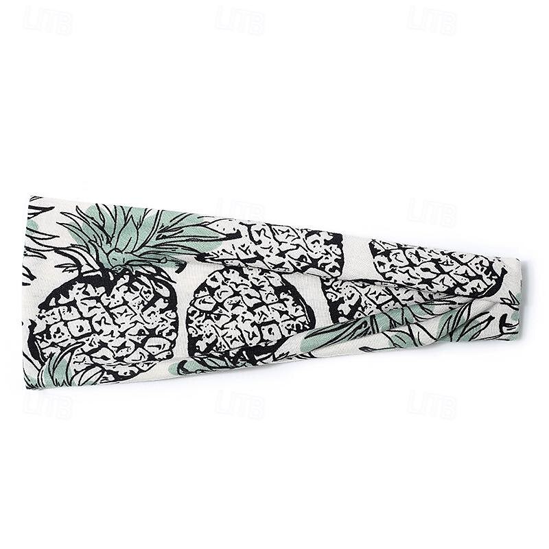 Printed Sports Headband Yoga Headband Headband Sweat Absorbing Band Anti Sweat Women s Wide Brimmed Headscarf Headwear 2025 - $6.99 –P29