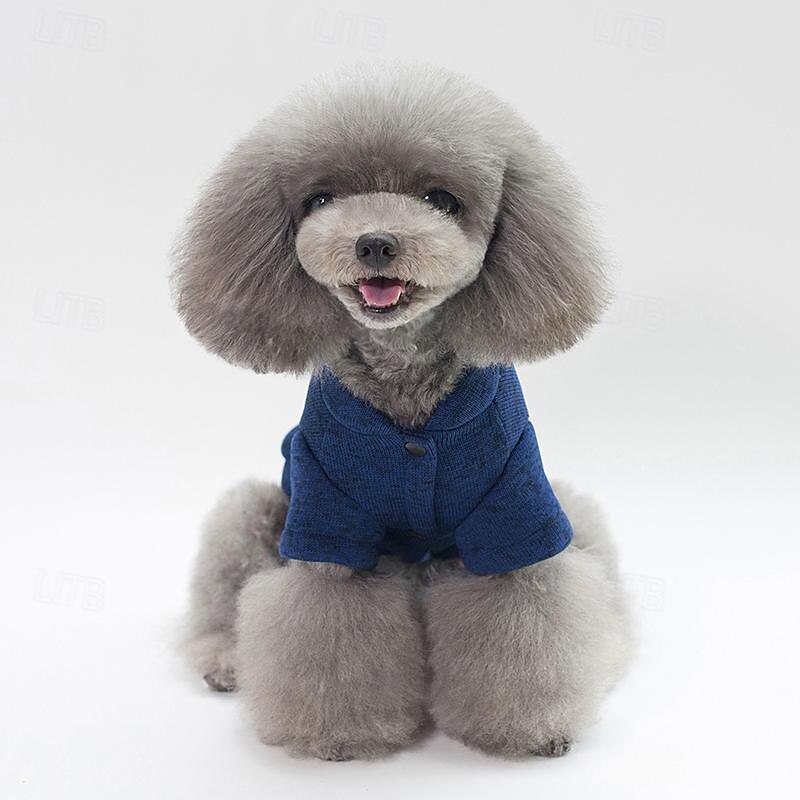 Perros Gatos Abrigos Chaqueta Moda Estilo lindo Invierno Templado Suave Lavable Cómodo Exterior Deportes Ropa para perros for Bichón Frisé Caniche Pomerania Animal doméstico del bebé Mariposa 2025 - $23.99 –P6
