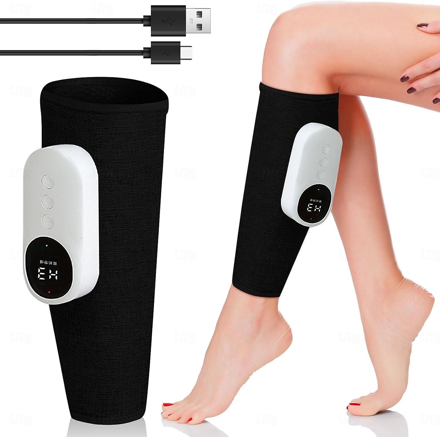 ηλεκτρικό μασάζ ποδιών ασύρματο μασάζ πίεσης αέρα επαναφορτιζόμενη αερόσακος γάμπας μασάζ γιορτινό δώρο για γονείς για αρσενικά θηλυκά γάμπα μυϊκή χαλάρωση θέρμανση φλεβίτιδα 2025 - $69.99 –P15