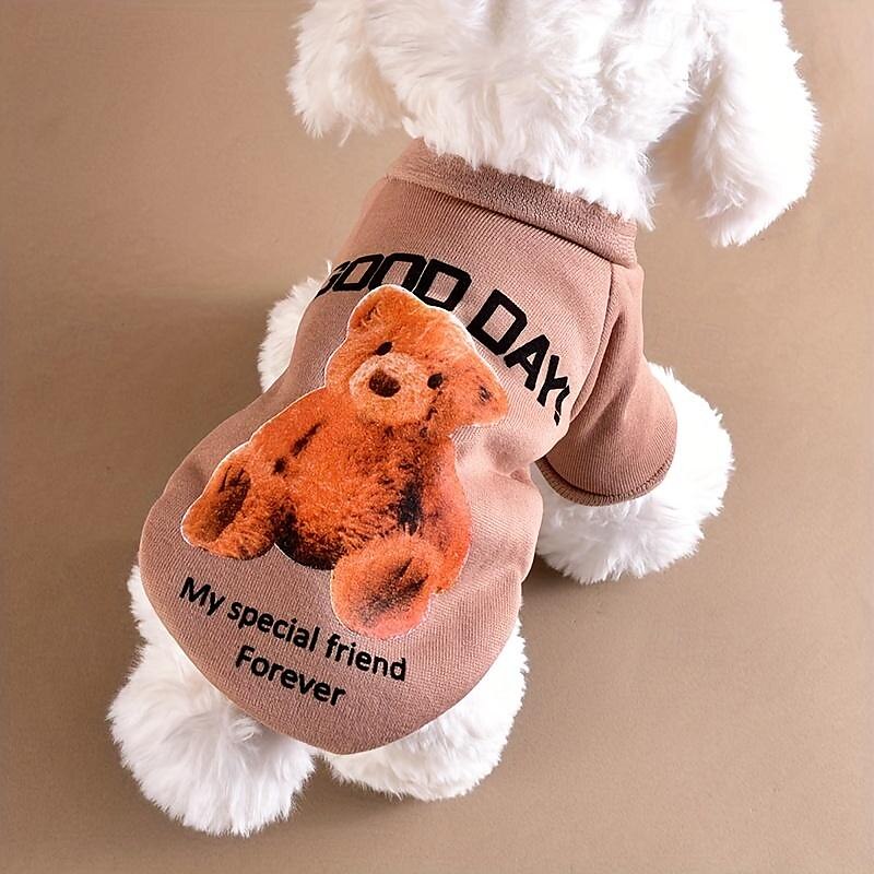 Koirat Kissat College Muoti söpö tyyli Talvi Lämmin Pehmeä Pestävä Mukava ulko- Urheilu Koiran vaatteet for Bichon Frise Villakoira Pomeranian Pienelle lemmikille papillon 2025 - $23.99 –P7