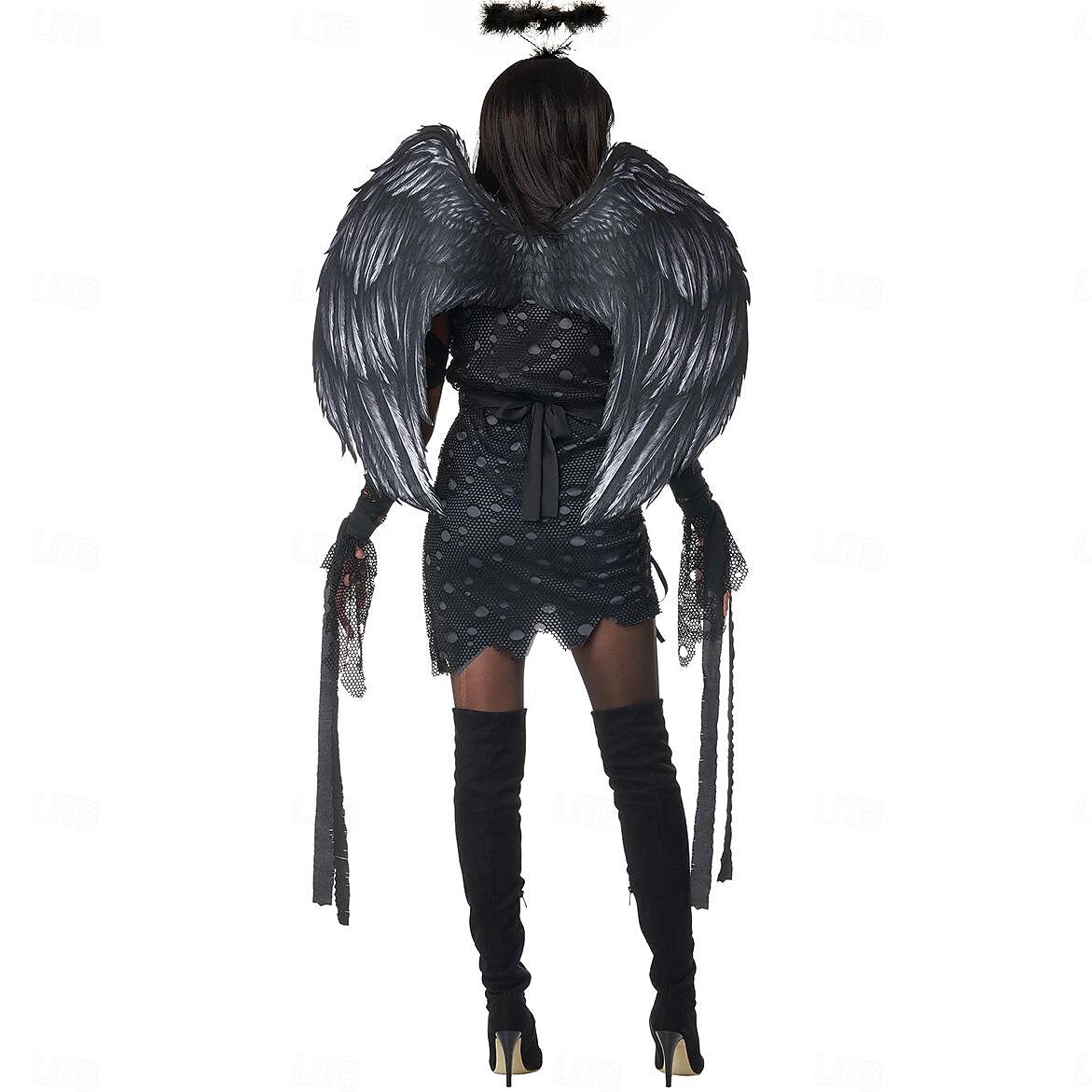 Padlý anděl předvečer Všech svatých Cosplay kostým Úbory Andělé smrti cosplay Dospělé Dámské Karneval Plesová maškaráda Mardi Gras Párty Plesová maškaráda Jednoduché Halloweenské kostýmy Oblékněte se 2025 - $51.99 –P9