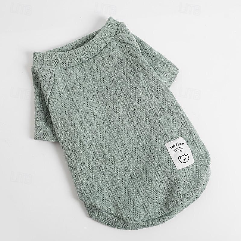 Cane Gatto Maglione Moda Carino Inverno Caldo Morbido Lavabile Confortevole All'aperto Sportivo Abbigliamento per Cani for Bichon Frisé Barboncino Volpino di Pomerania Cucciolo Papillon del 2025 a $20.99 –P13