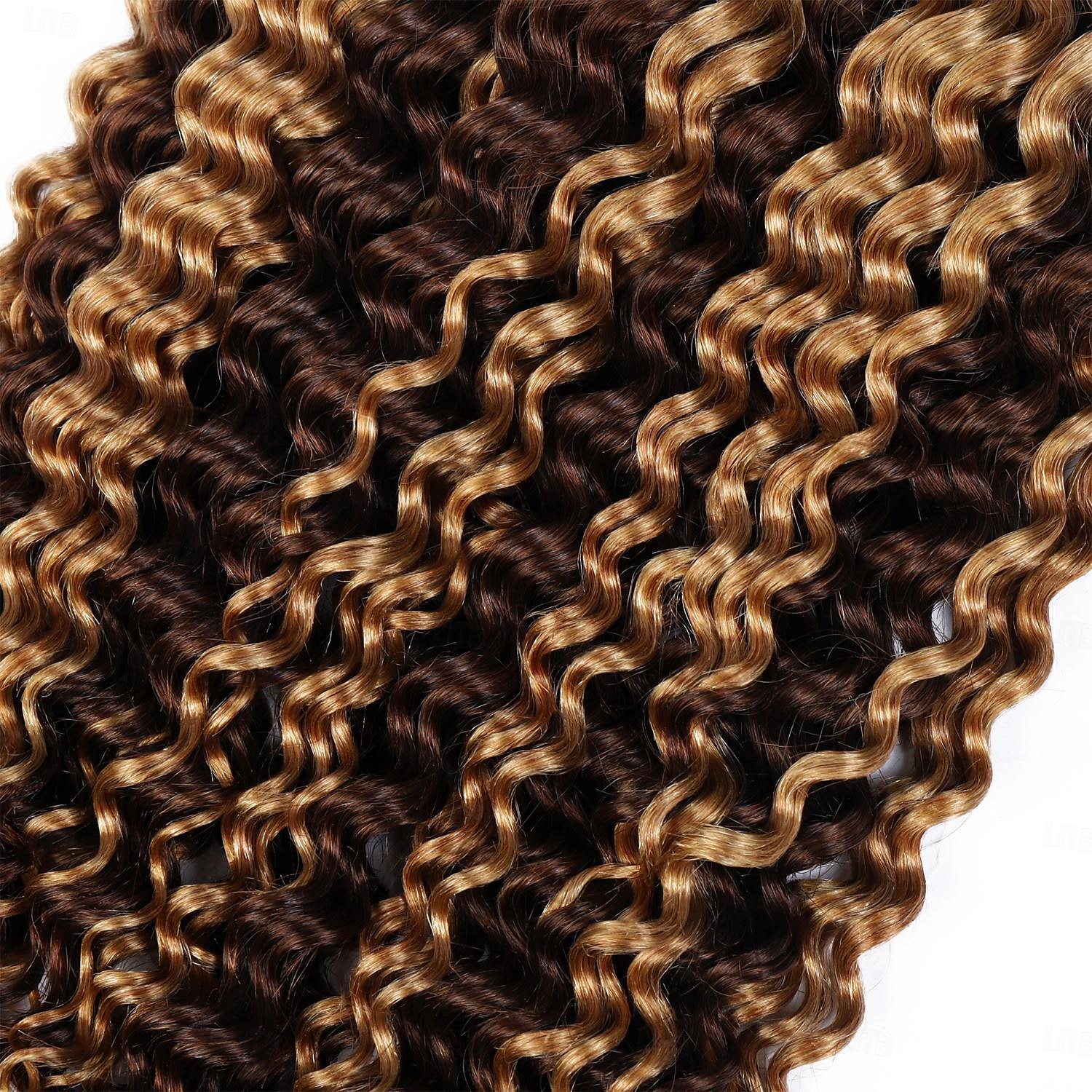 1 fascio di capelli umani in massa con onde profonde p4/27 per intrecciare fasci del 2025 a $62.99 –P6