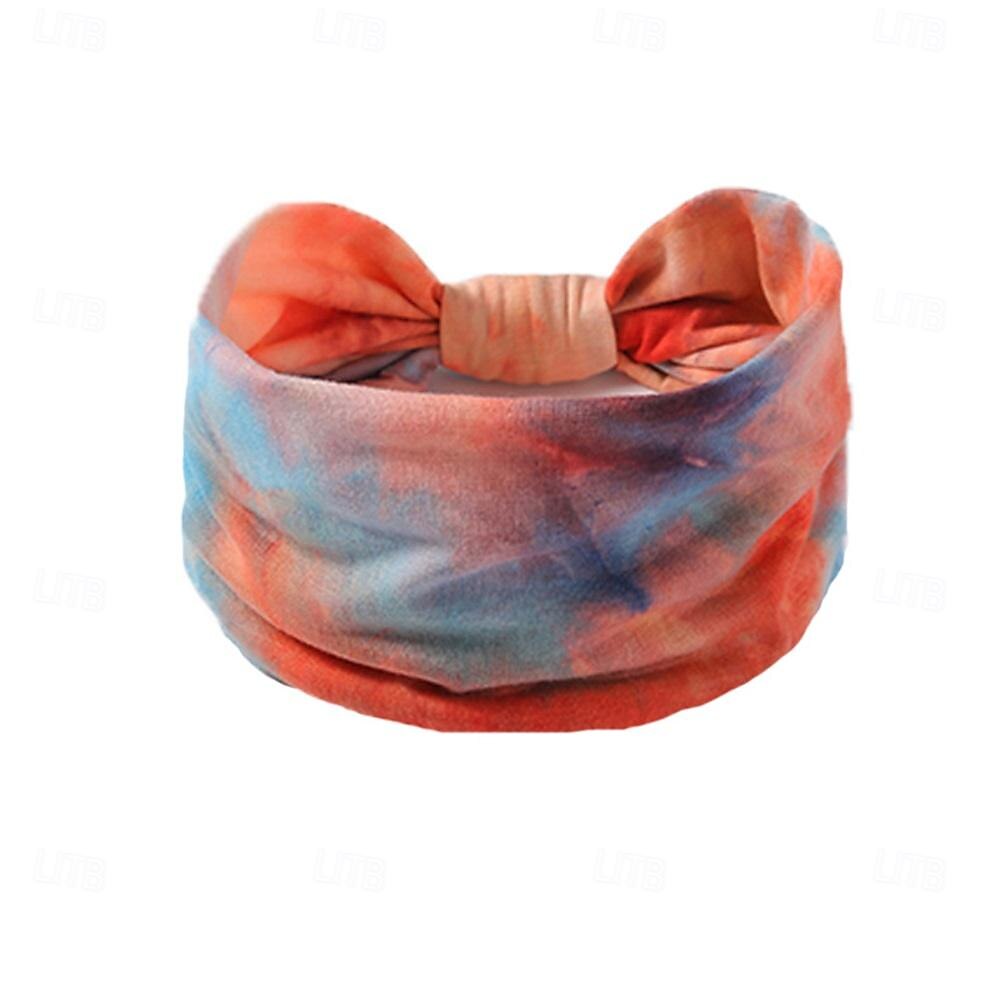 fasce boho larghe fasce per capelli turbante stile africano fasce annodate elasticizzate leopardate fasce floreali elastiche per capelli yaga accessori di moda per donne e ragazze nere (set 6) del 2025 a $6.99 –P18