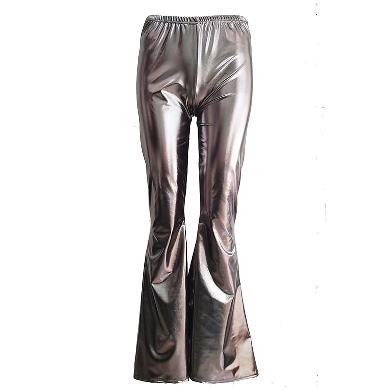 Anni '80 Hip Pop Pantaloni a zampa d'elefante Costume Abba Pantaloni a zampa Disco Tinta unica Costume Per donna Costume di Carnevale Carnevale Performance Club Parata dell'Orgoglio Adulti Pantaloni del 2026 a $26.99 –P18