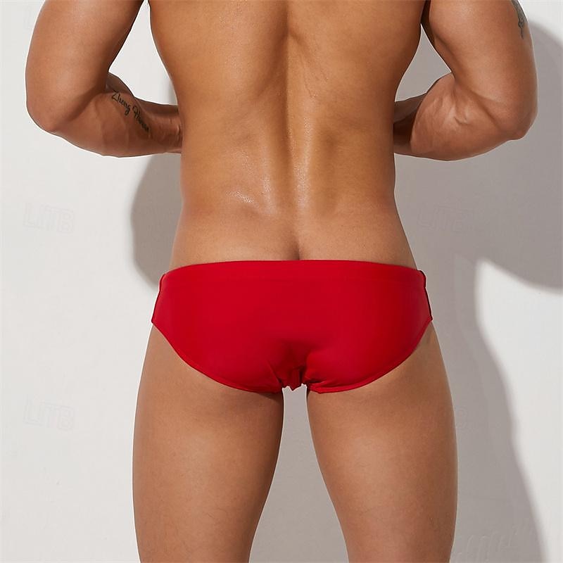Ανδρικά Σορτσάκια Swim Brief Καθημερινά Ρούχα Διακοπές Καλοκαιρινή κολύμβηση στην παραλία Moale Άνετο Κορδόνι Ελαστική μέση Συνδυασμός Χρωμάτων σύντομο Γυμναστική Καθημερινό Ρούχα Γυμναστικής 2026 - $13.49 –P9