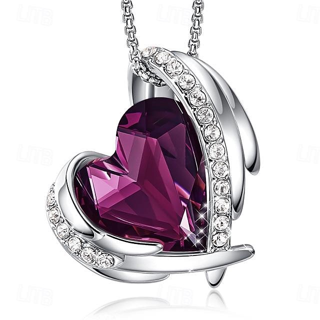 cadouri de ziua femeii ziua femeii cadouri de ziua mamei pentru fete colier înger roz feminin nișă pandantiv creativ de cristal accesoriu simplu și versatil colier cadouri de ziua mamei pentru mama 2025 - $50.24 –P7