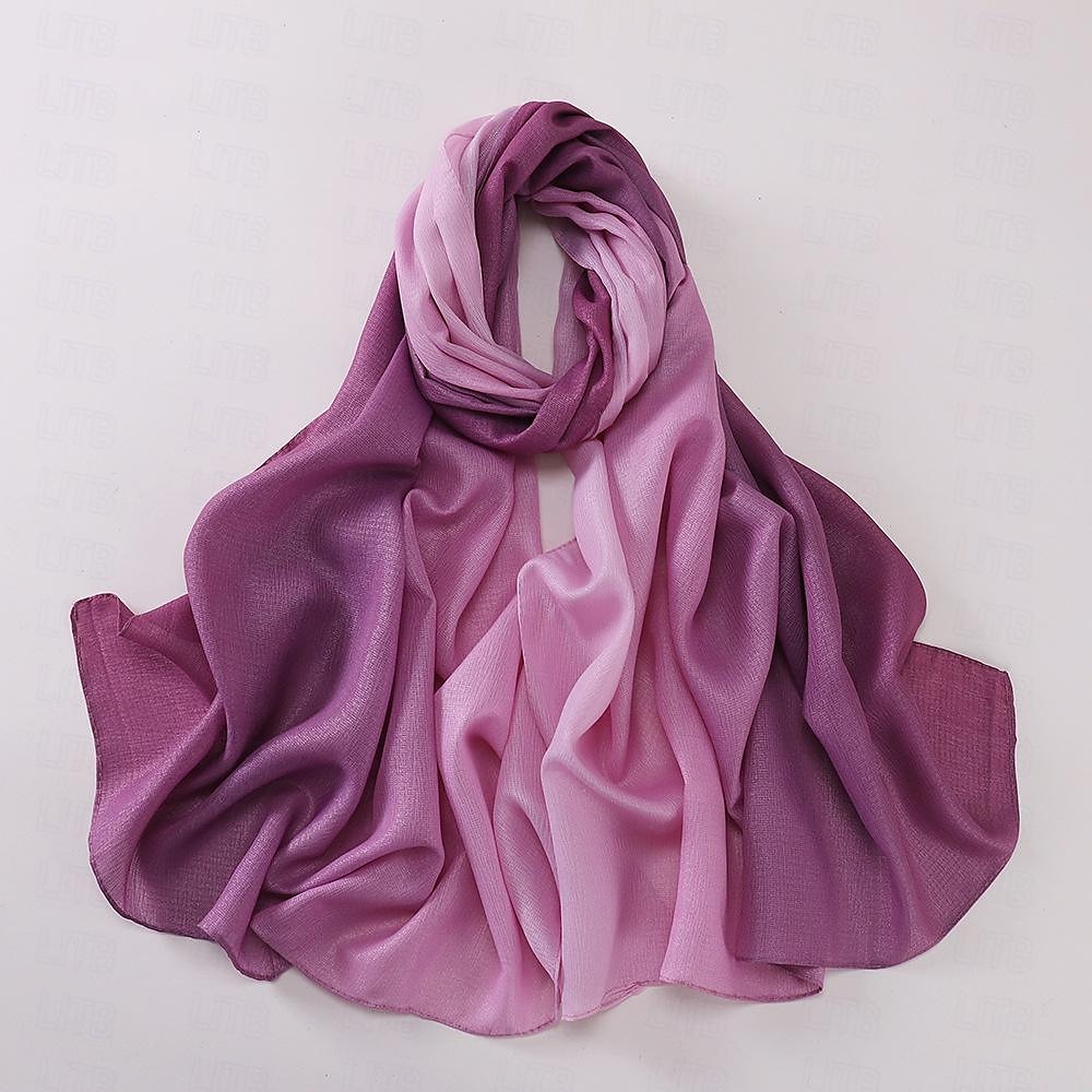 Mujer Chales Hijab Bufandas Dubai islámico árabe musulmán Ramadán Adulto Tocados 2026 - $19.49 –P33