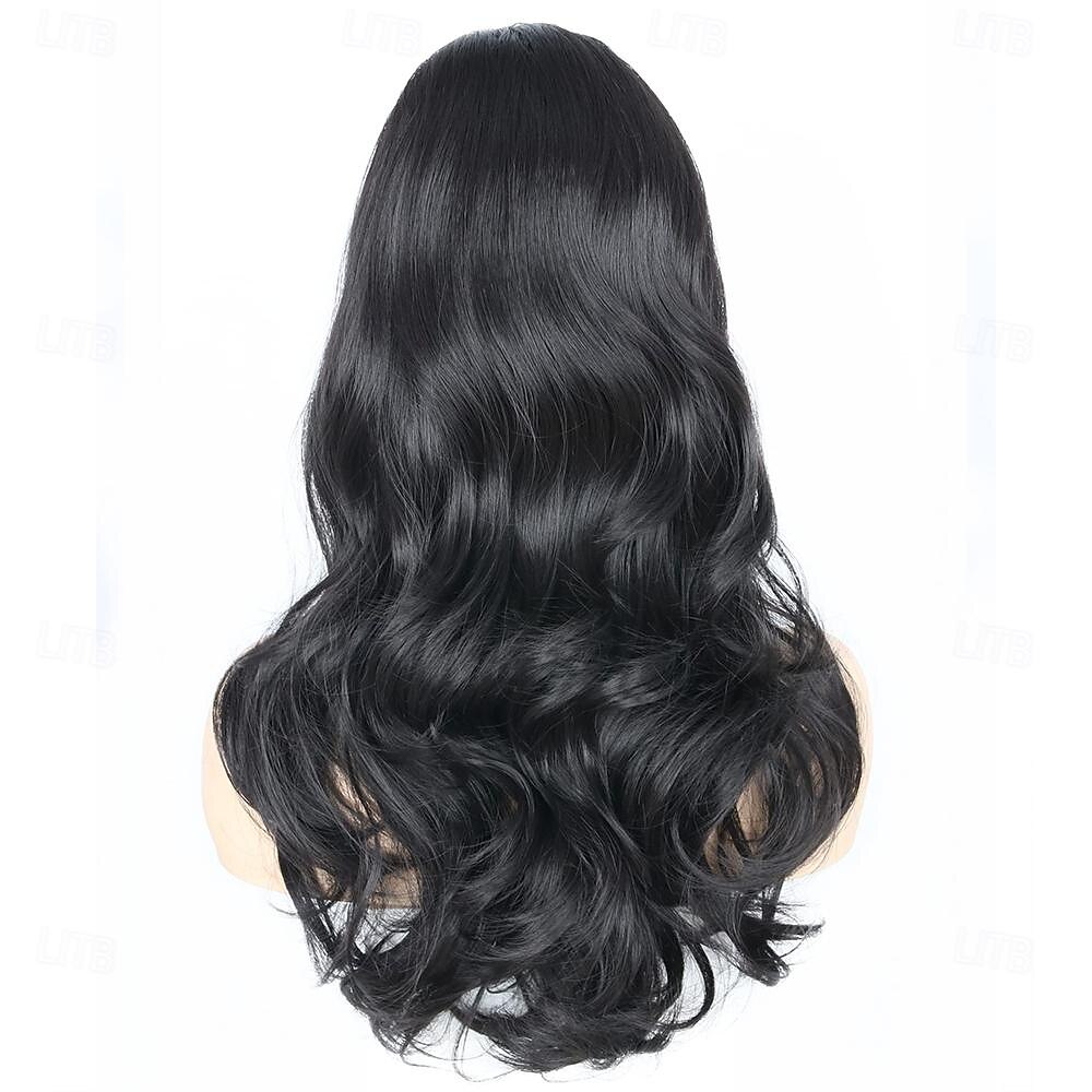 Parrucche da donna Parrucche beehive nere parrucca bouffant lunga ondulata Carnevale costumi anni 60 70 festa Parrucche di Halloween del 2025 a $22.99 –P5