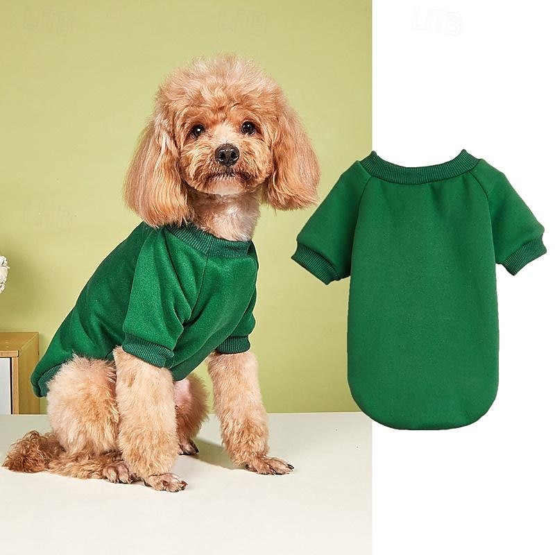 2025年 犬用 猫用 スウェットシャツ かわいいスタイル カジュアル 冬 ウォーム 高通気性 ソフト 洗濯可 快適 アウトドア カジュアル/普段着 犬服 for ビジョンフリーゼ ポメラニアン 赤ちゃんサイズ パピヨン Small コレクション – $20.99 –P8