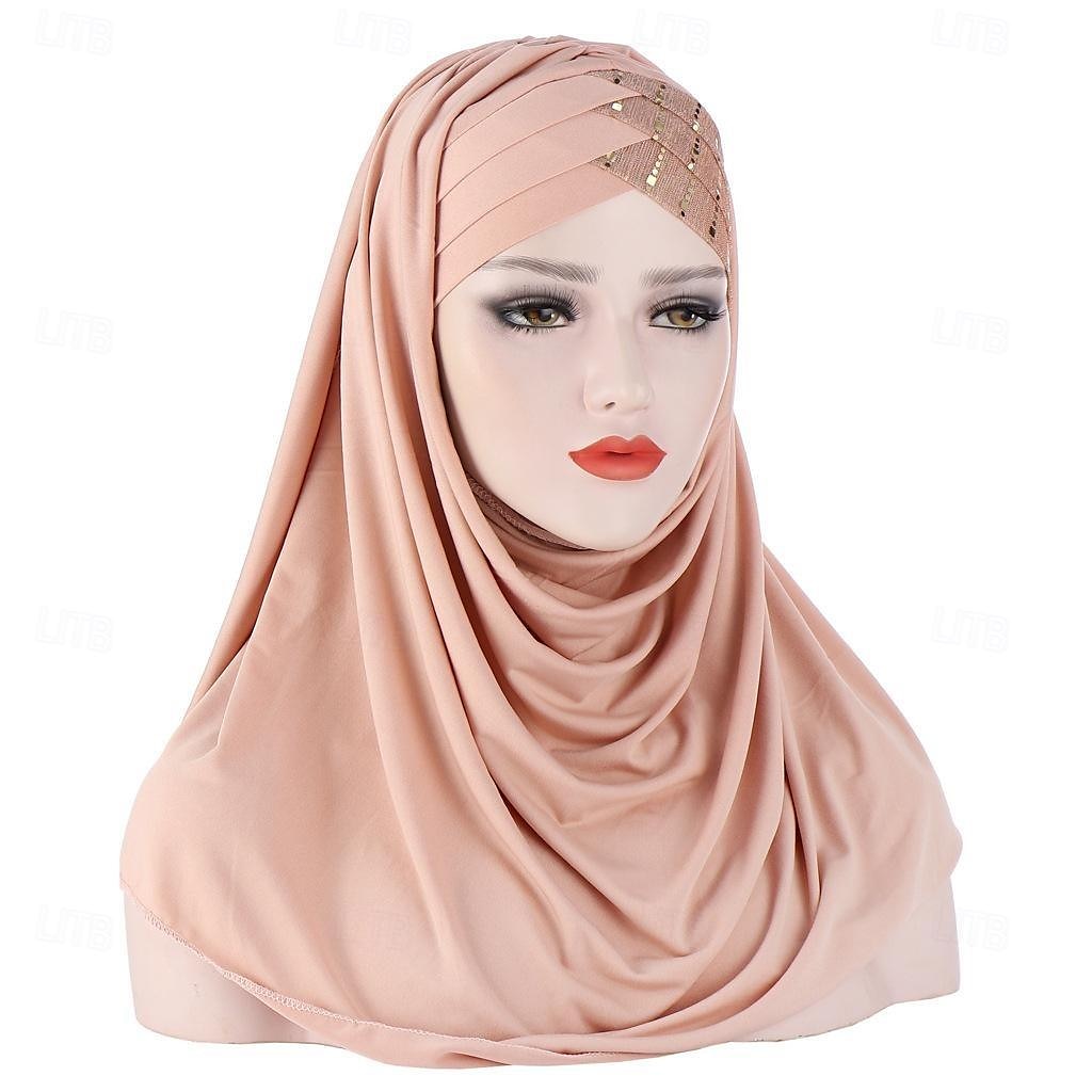conjunto com vestido abaya feminino vestido maxi muçulmano árabe com cinto vestido religioso árabe saudita lenços hijab cachecol envoltório headpiece ramadan religioso 2 peças feminino ramadan árabe de 2025 por $42.99 –P4