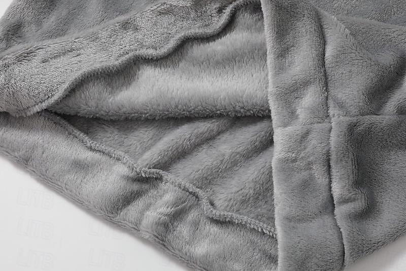 tuta da casa da donna set 2 pezzi animale gatto caldo peluche comfort casa strada quotidiano pile felpa con cappuccio manica lunga felpa con cappuccio pantaloncini elastico in vita fa casa abiti del 2025 a $25.99 –P9