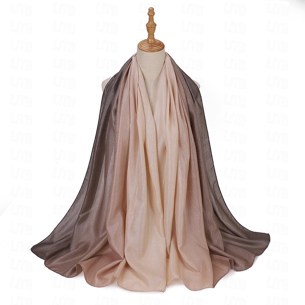 Mujer Chales Hijab Bufandas Dubai islámico árabe musulmán Ramadán Adulto Tocados 2026 - $19.49 –P8