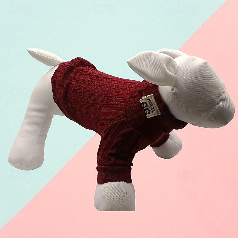 Hund Katt Tröjor Jumper Mode söt stil Vinter Varm Mjuk Tvättbar Bekväm Utomhus Sport Hundkläder for Bichon Frisé Pudel Pommeran valpen eller det lilla husdjuret Fjäril 2025 - $29.99 –P7