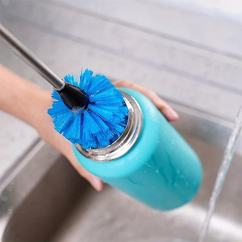Set di spazzole per la pulizia delle bottiglie d'acqua 3 in 1: perfetto per bottiglie a collo stretto, bottiglie sportive, tazze da caffè, bicchieri e fiaschette del 2025 a $11.99 –P5