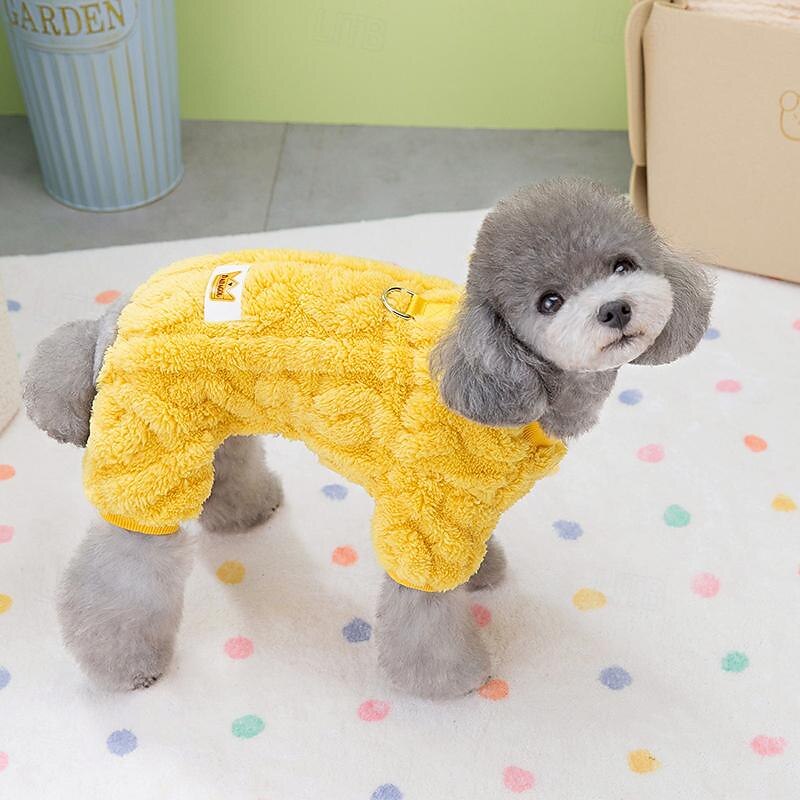 2025年 犬用 猫用 ジャンプスーツ ファッション かわいいスタイル 冬 ウォーム ソフト 洗濯可 快適 アウトドア スポーツ 犬服 for ビジョンフリーゼ プードル ポメラニアン 赤ちゃんサイズ パピヨン コレクション – $26.99 –P6