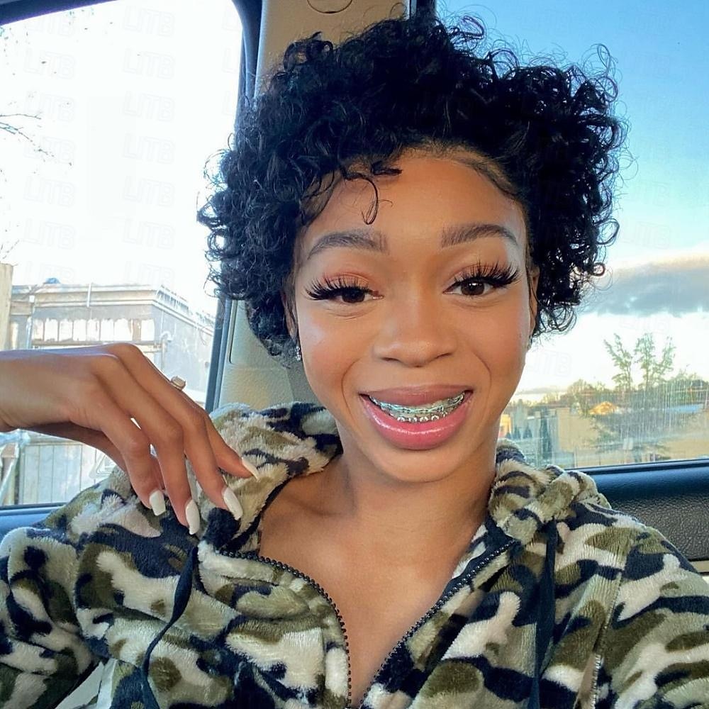 perruque bouclée coupe lutin perruques cheveux humains 13x4x1 t partie perruque bob pour femme partie latérale coupe lutin perruque avant en dentelle avec cheveux de bébé perruque courte coupe bob 6 de 2025 ? $89.99 –P6