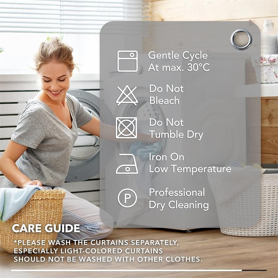 2 painéis 100% cortina blackout com padrão de vitral cortinas para sala de estar quarto cozinha tratamentos de janela com isolamento térmico escurecimento do quarto de 2025 por $37.99 –P17