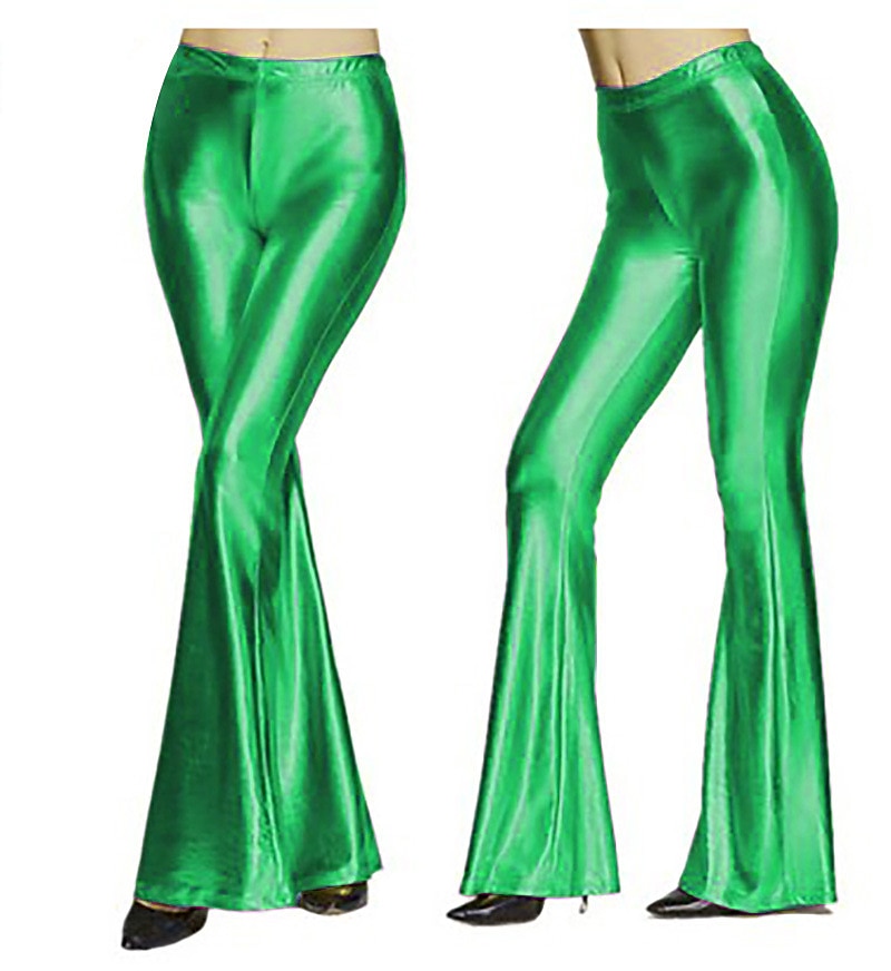Anni '80 Hip Pop Pantaloni a zampa d'elefante Costume Abba Pantaloni a zampa Disco Tinta unica Costume Per donna Costume di Carnevale Carnevale Performance Club Parata dell'Orgoglio Adulti Pantaloni del 2026 a $26.99 –P9