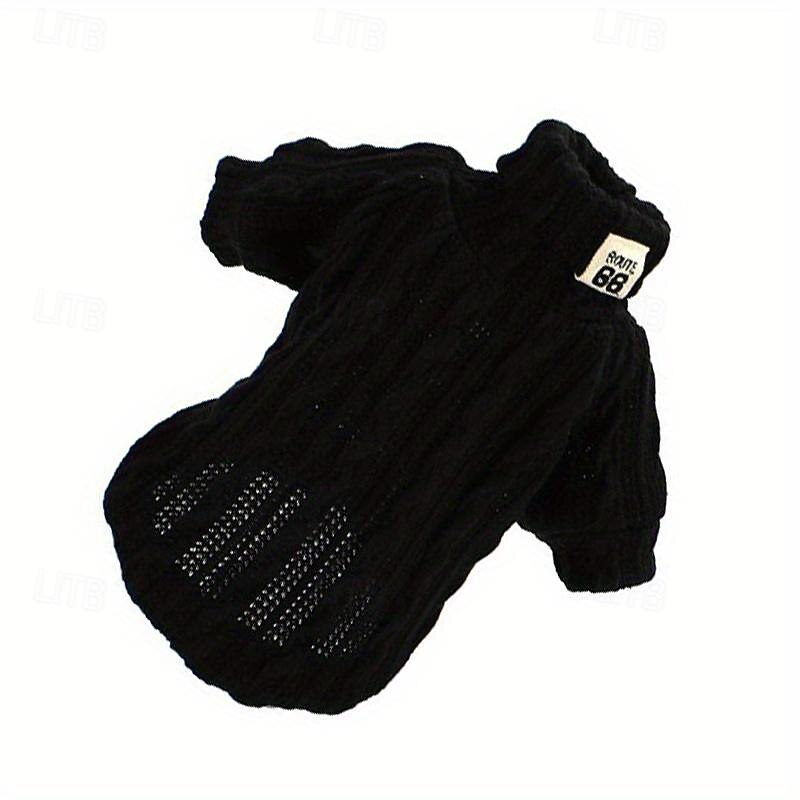 Hund Katt Tröjor Jumper Mode söt stil Vinter Varm Mjuk Tvättbar Bekväm Utomhus Sport Hundkläder for Bichon Frisé Pudel Pommeran valpen eller det lilla husdjuret Fjäril 2025 - $29.99 –P3