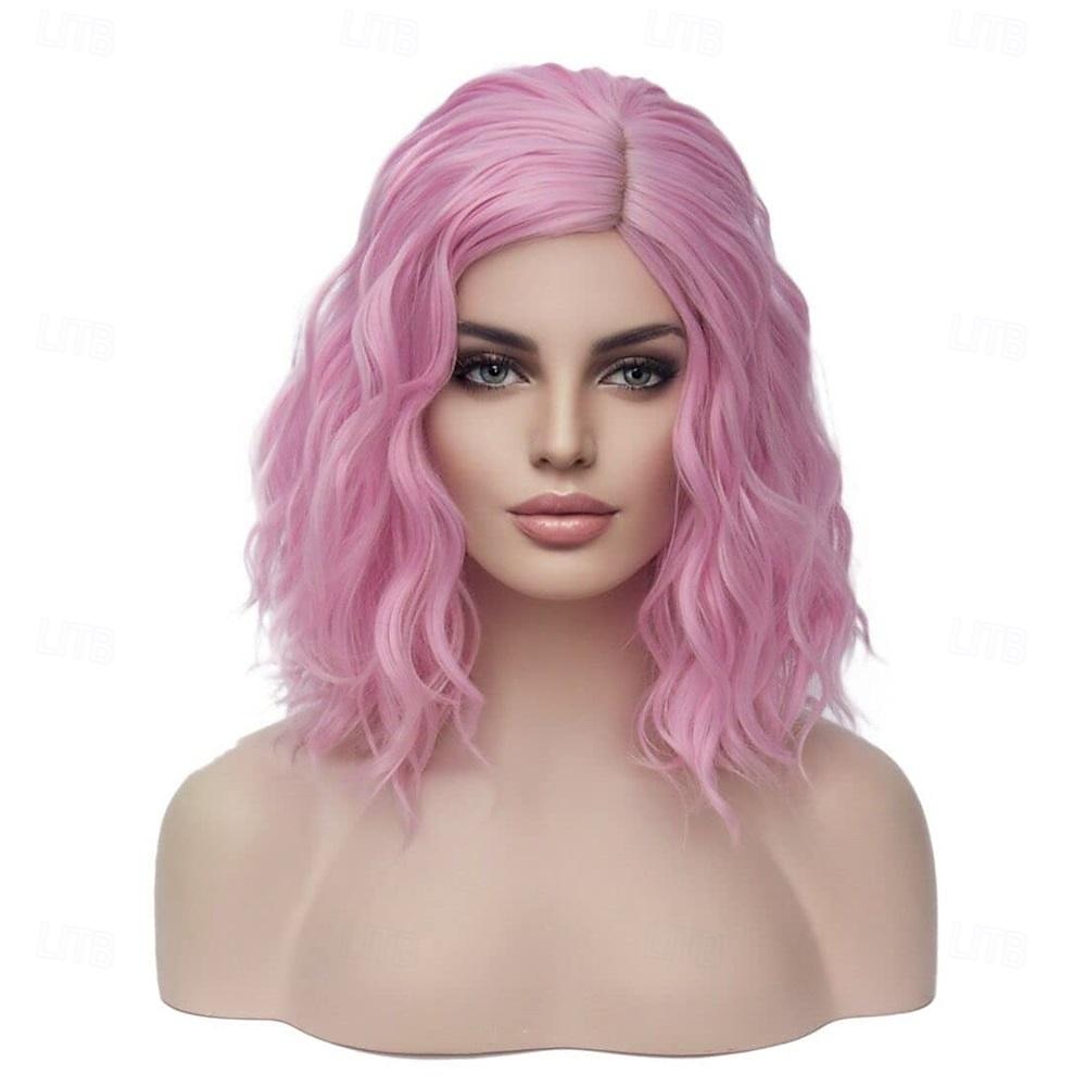 Perruque verte perruque ombragée verte perruque bob verte perruques vertes pour femmes perruques courtes bouclées ondulées vertes perruques synthétiques perruques du jour de la Saint-Patrick de 2025 ? $18.99 –P15