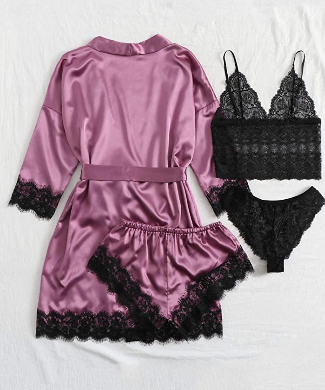 Adults' Solid Color Pajamas Nightwear Onesie Pajamas Kigurumi Pajamas Pajamas For Women's Valentine's Day Cartoon 2025 - $28.99 –P8