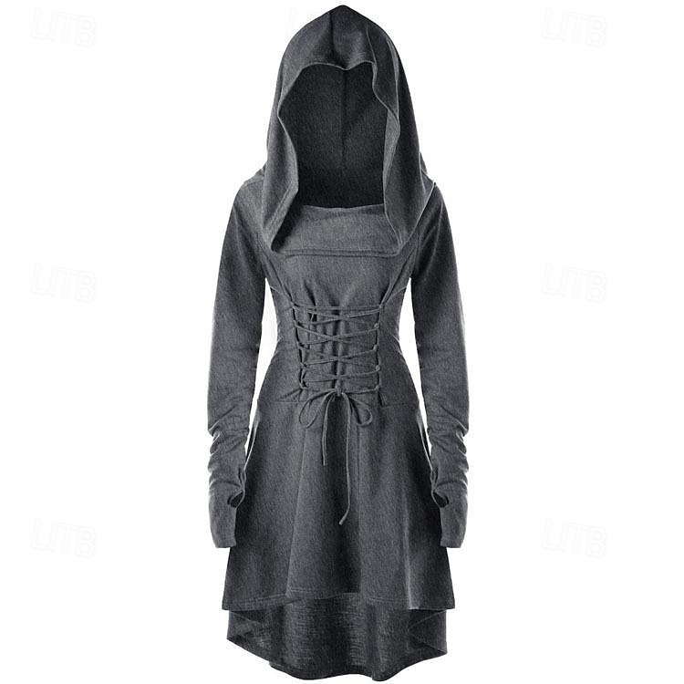 Médiéval Renaissance Robe de cocktail Robe Costume de cosplay Viking Étranger Ranger Elfe Déguisement Femmes Viking Fantaisie Halloween Carnaval Mascarade Soirée Festival Adulte Robe de 2026 ? $32.99 –P4