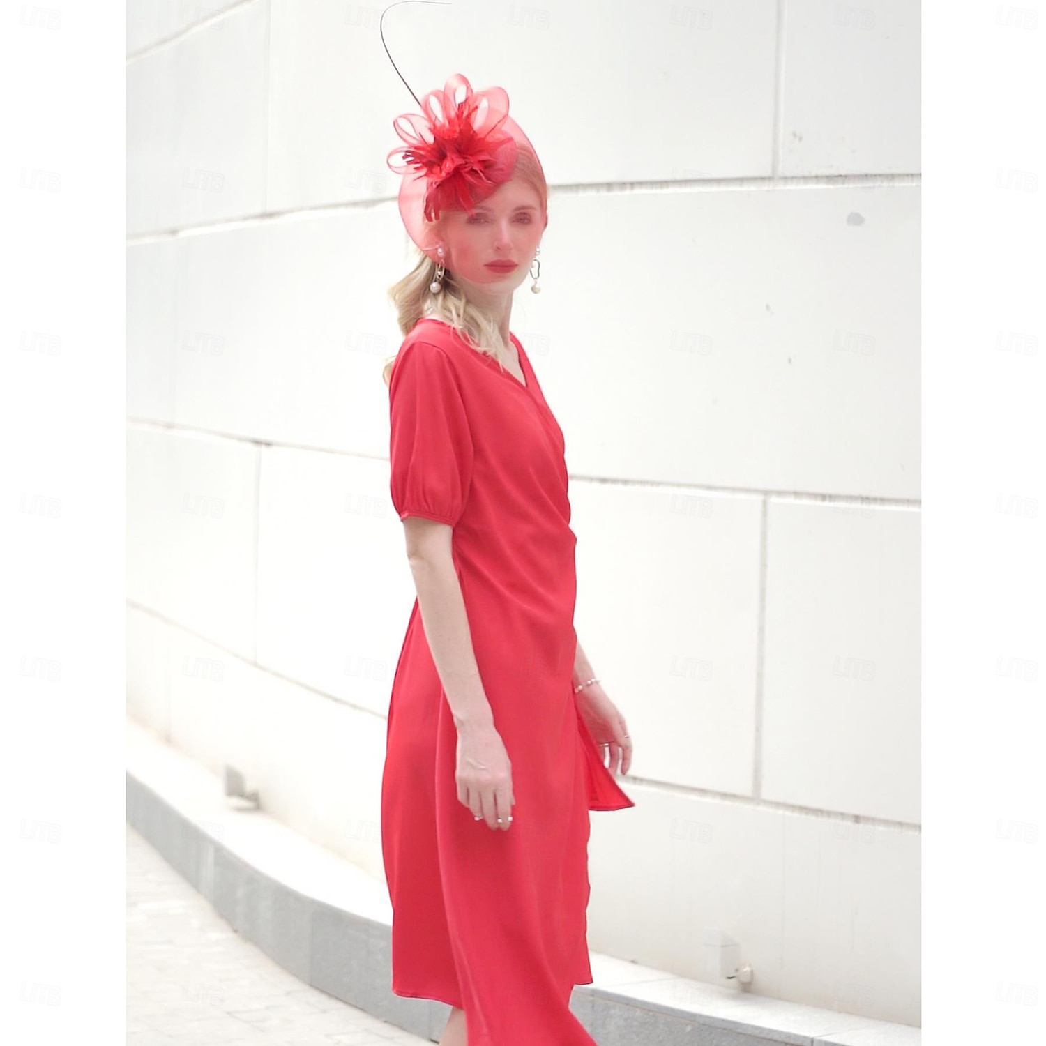 Hats Tulle Sinamay Saucer Hat Top Hat Wedding Cocktail Elegant Wedding With Feather Headpiece Headwear 2026 - $34.99 –P10
