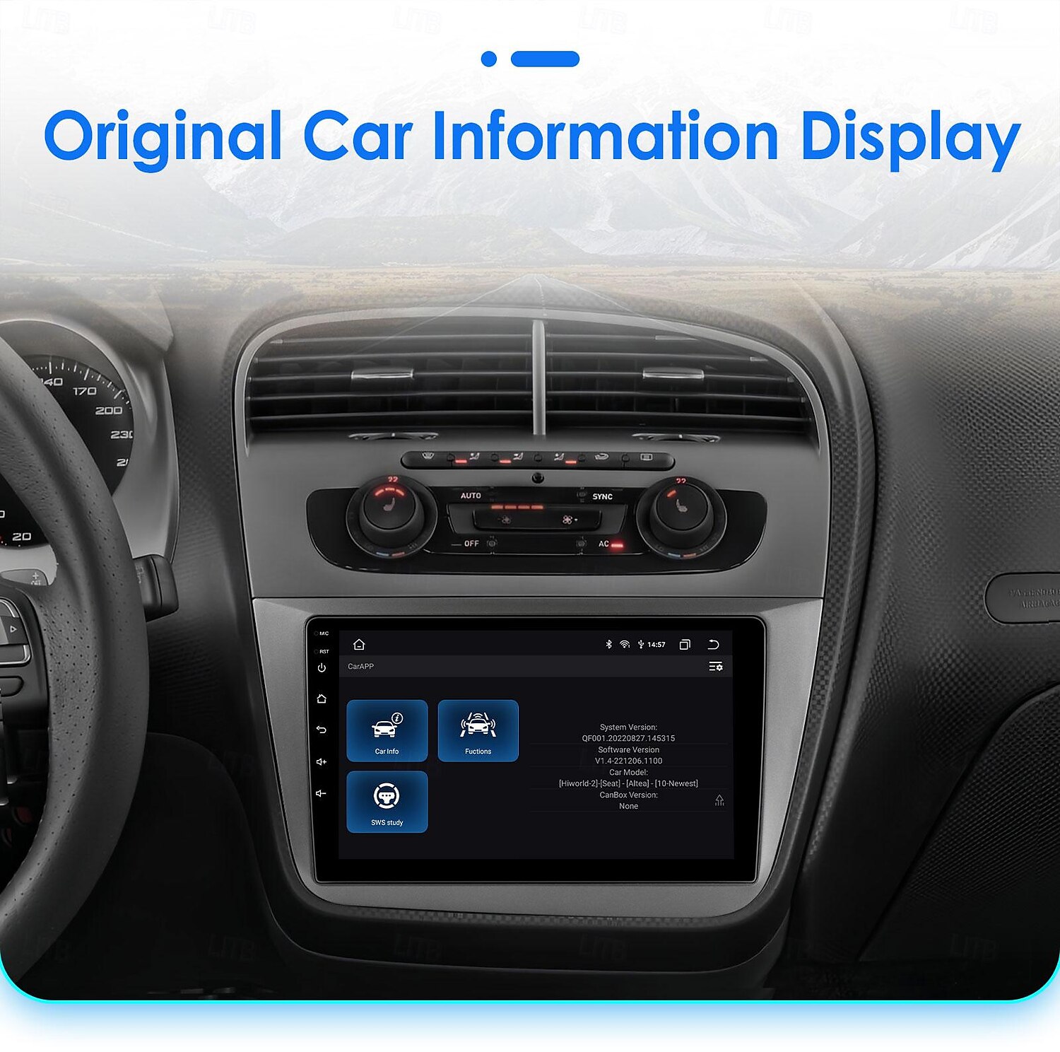 Android 12 для Seat Altea 2004-2015 Toledo 3 2004-2009 мультимедийный видеоплеер navigaion gps carplay автомагнитола 2025 - $252.49 –P13