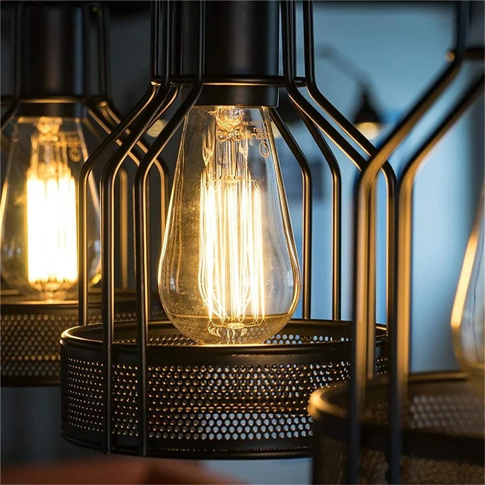 6 pièces / 3 pièces 40 W E26 / E27 ST64 Jaune chaud 2200 k Intensité Réglable / Rétro / Décorative Ampoule à incandescence Vintage Edison 220-240 V de 2025 ? $12.49 –P5