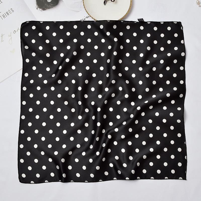 Puntíky Retro 50. léta Bandana Puntíky Dámské Plesová maškaráda Výkon Párty loučení se svobodou nevěsty Dospělí šála či šátek Celý rok 2025 - $9.49 –P7