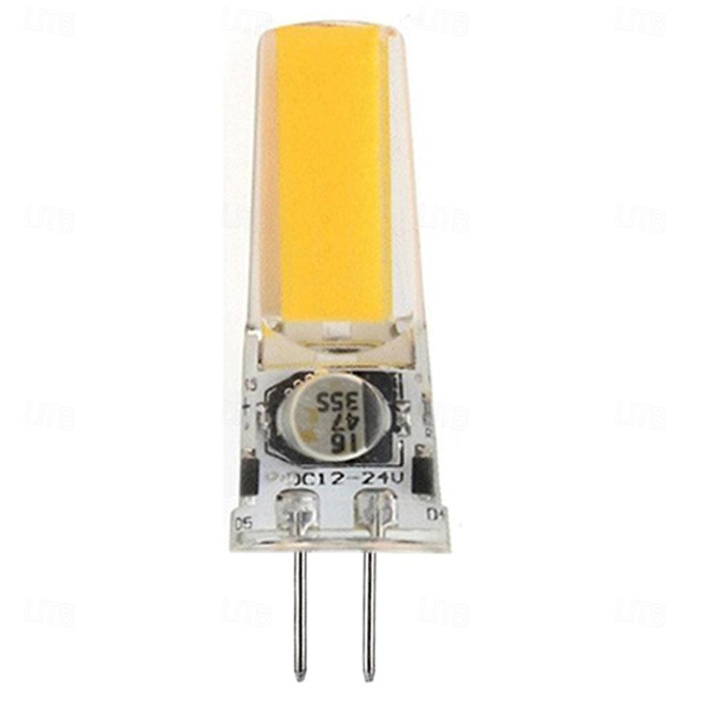 Ampoules LED G4 à deux broches 3 W équivalent à une ampoule de 30 watts AC DC 12 V-24 V 3000 K blanc chaud/6000 K blanc ou sous l'armoire, plafonniers, bateaux, camping-car, éclairage paysager de 2025 ? $9.99 –P1