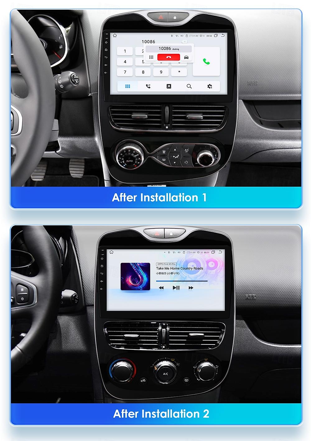 9 Inch Android 12 For Renault Clio 4 ZOE 2016-2019 Car Video Play Video Navigation stereo GPS Carplay 2025 - $142.99 –P3