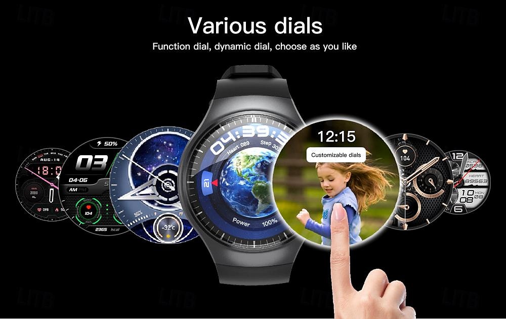 Умные часы 696 DM80 фитнес-трекер ЭКГ PPG Bluetooth вызов напоминание Android iOS IP67 48мм 1.43 2025 - $136.99 –P10