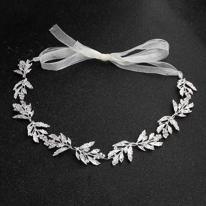accessori per capelli da sposa a foglia vintage tiara accessori per capelli da donna fascia di cristallo con strass fascia per capelli copricapo da sposa copricapo da sposa del 2026 a $14.99 –P9