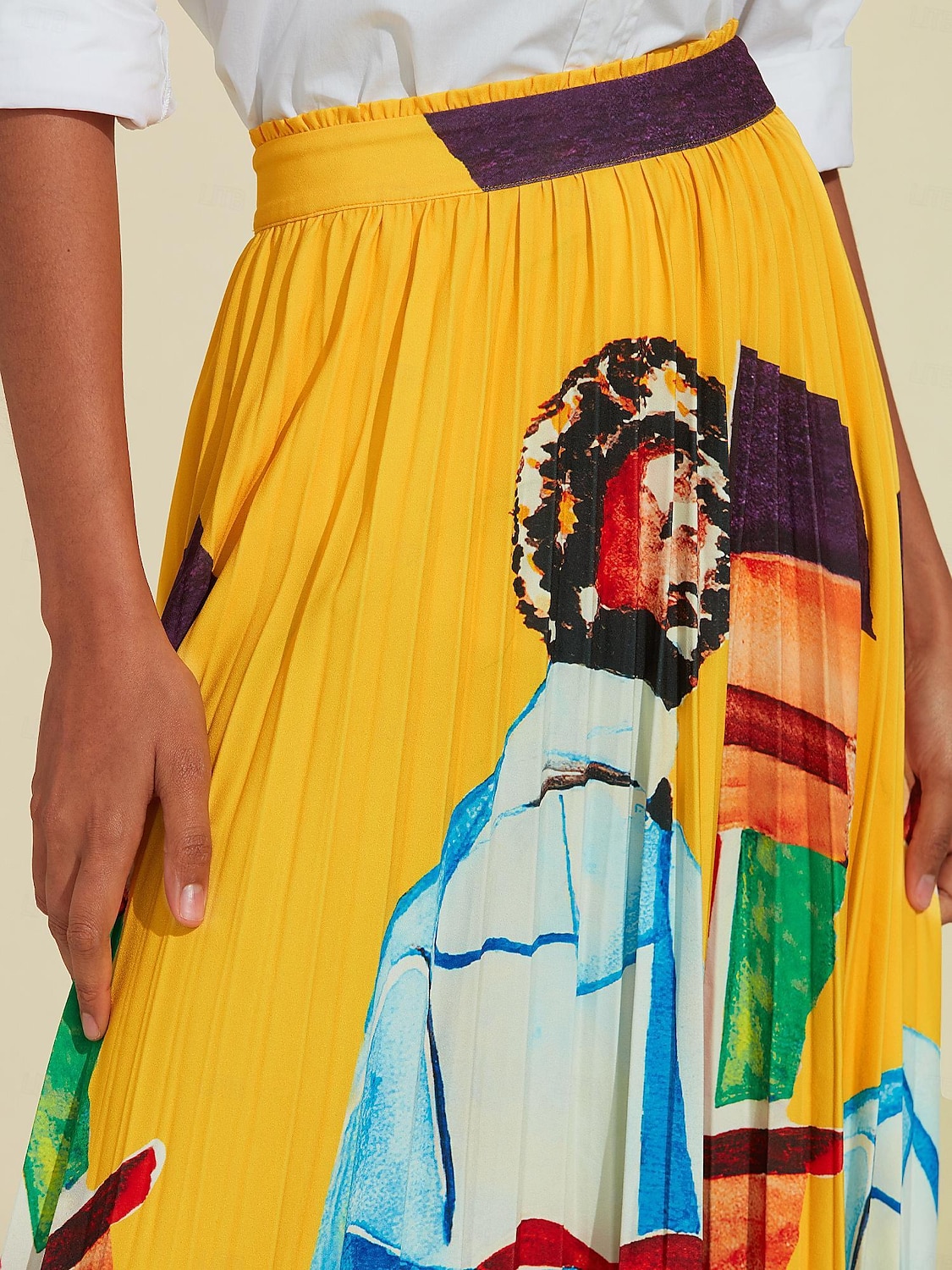 Artistic Print High Beach Skirt 2025 - €61.43 –P3