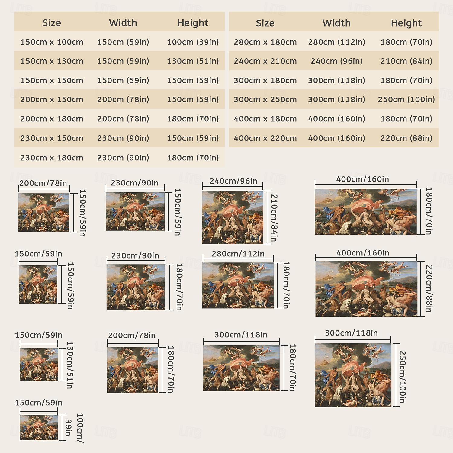 Art Medieval Renaissance Tapestry Middle Age Wall Art Large Tapestry Mural Decor Photograph Backdrop Blanket Curtain Home Bedroom Living Room Decoration 2026 - $20.99 –P7