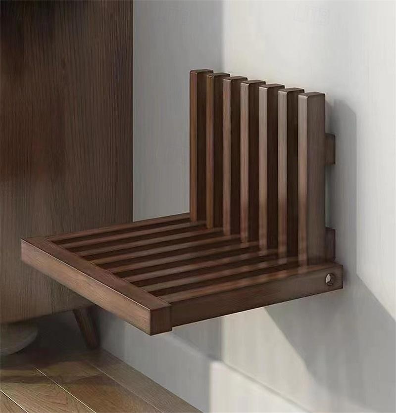 banco para asiento de ducha, taburete plegable de pared, taburete de ducha para entrada interior a la ducha 2025 - $114.99 –P7
