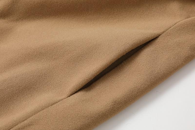 Pánské Zimní kabát Kabát Dlouhý trenčkot Venkovní Denní nošení Podzim zima 95 % polyester 5 % spandex Svrchní oděvy Oblečení Módní Šik ven Bez vzoru Klopa Dvouřadé 2025 - $49.99 –P10