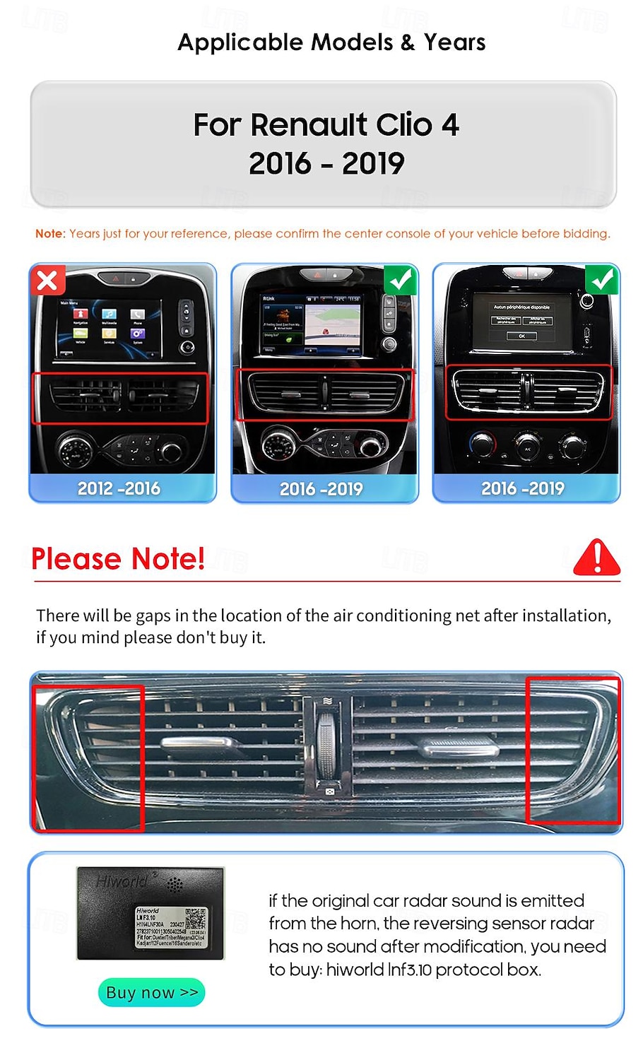 9 Inch Android 12 For Renault Clio 4 ZOE 2016-2019 Car Video Play Video Navigation stereo GPS Carplay 2025 - $142.99 –P2