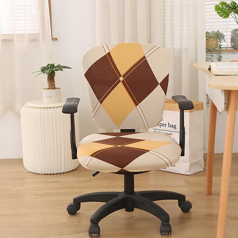 irodai szék huzat számítógép íróasztal szék huzatok sztreccs spandex pormentes univerzális osztott forgó forgó szék huzatvédő 2 db-os készlet,irodai ajándék nőknek férfiaknak 2026 - $17.99 –P20