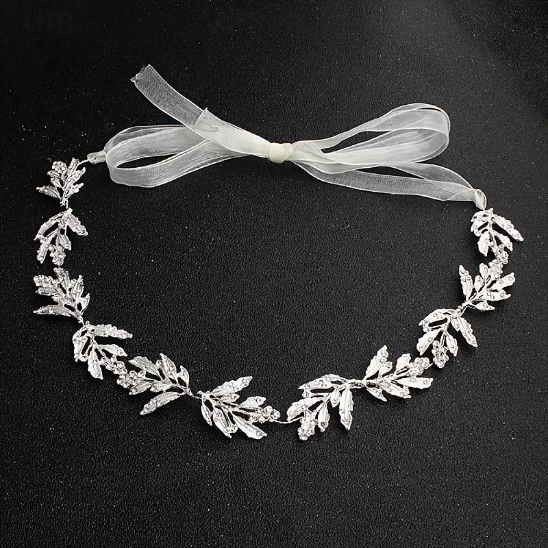 accessori per capelli da sposa a foglia vintage tiara accessori per capelli da donna fascia di cristallo con strass fascia per capelli copricapo da sposa copricapo da sposa del 2026 a $14.99 –P4